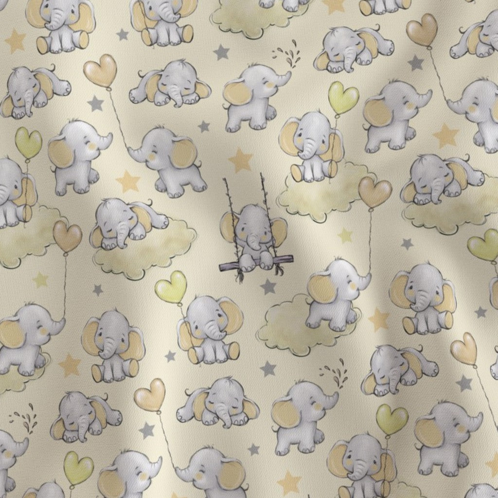 YELLOW DUMBO CLOUD ELEPHANT