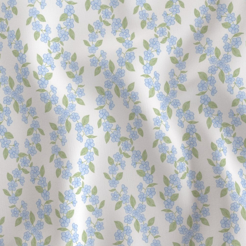 BLUE FLORAL GARLAND