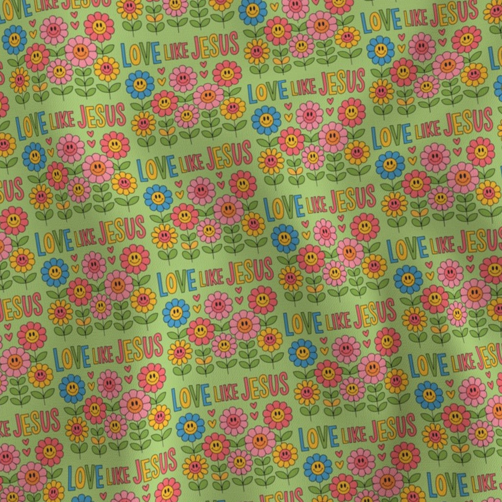 GREEN LOVE LIKE JESUS