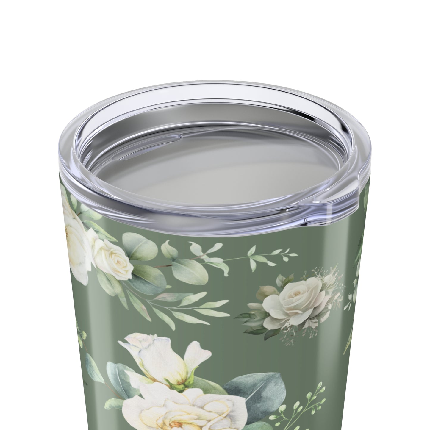 GREEN ROSES TUMBLER