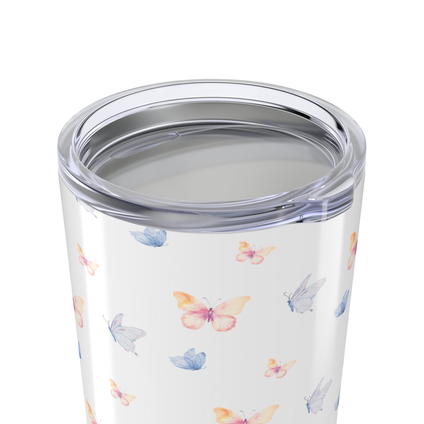 VINTAGE BUTTERFLIES TUMBLER