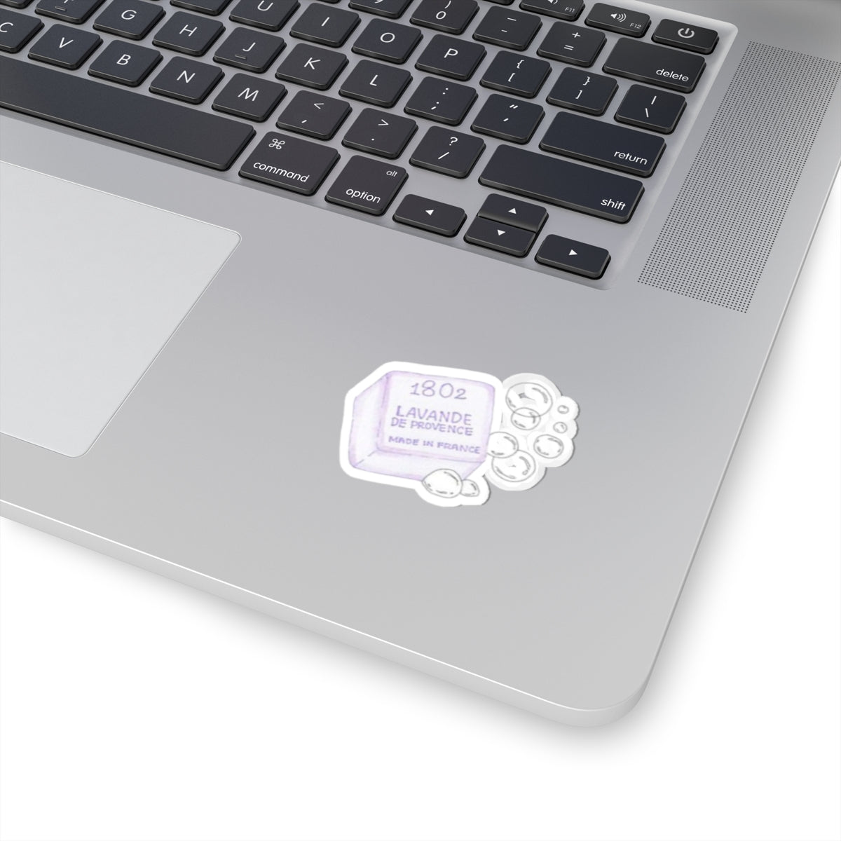 LAVENDER BUBBLE SOAP STICKER