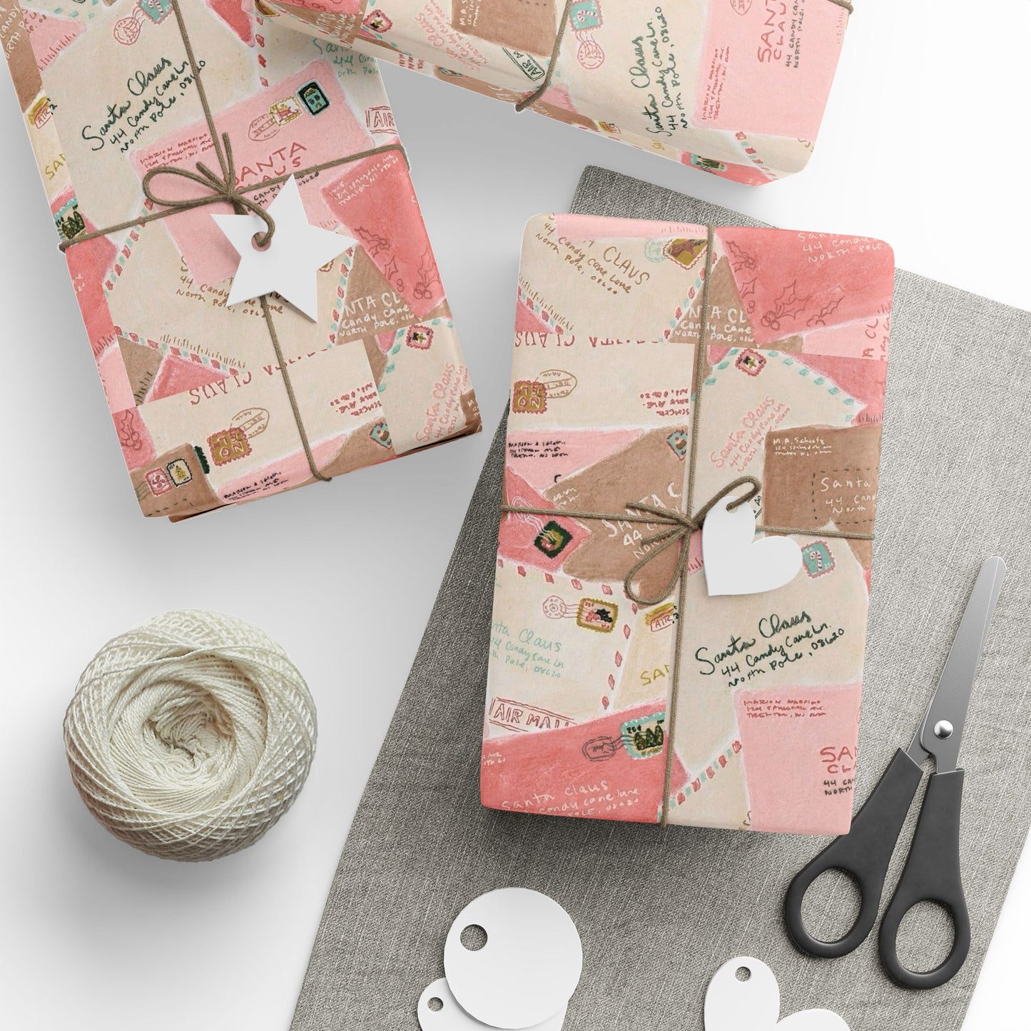 DEAR SANTA MAIL WRAPPING PAPER ROLL