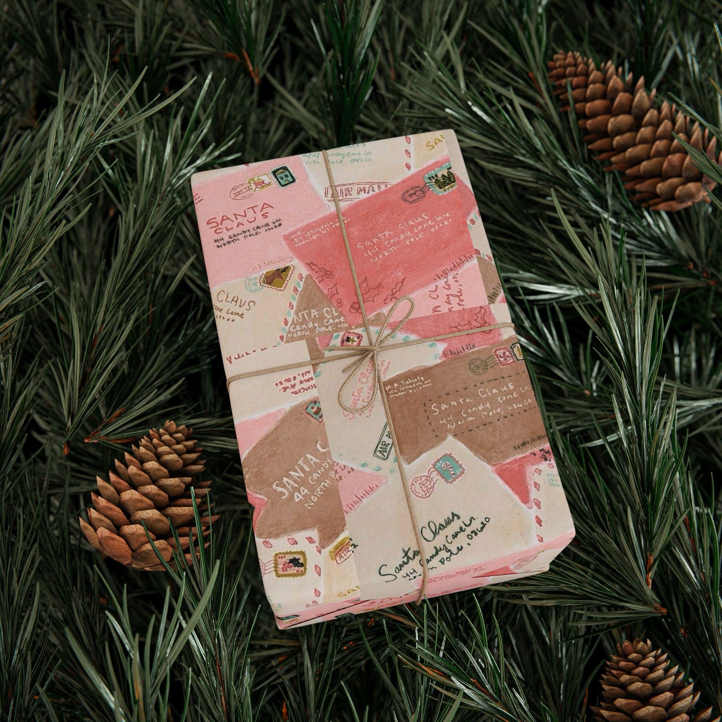 DEAR SANTA MAIL WRAPPING PAPER ROLL