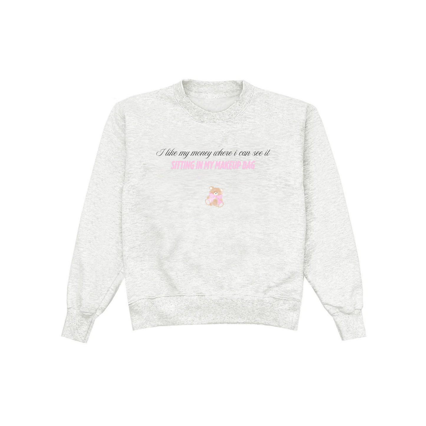 TEDDY BOW CREWNECK