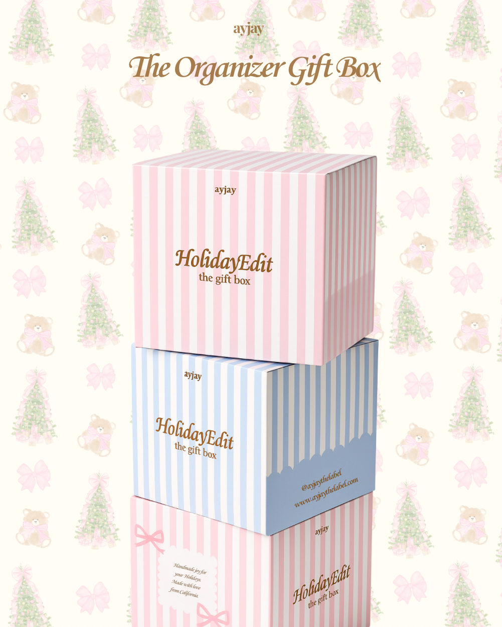 THE HOLIDAY 2025 ORGANIZER GIFT BOX