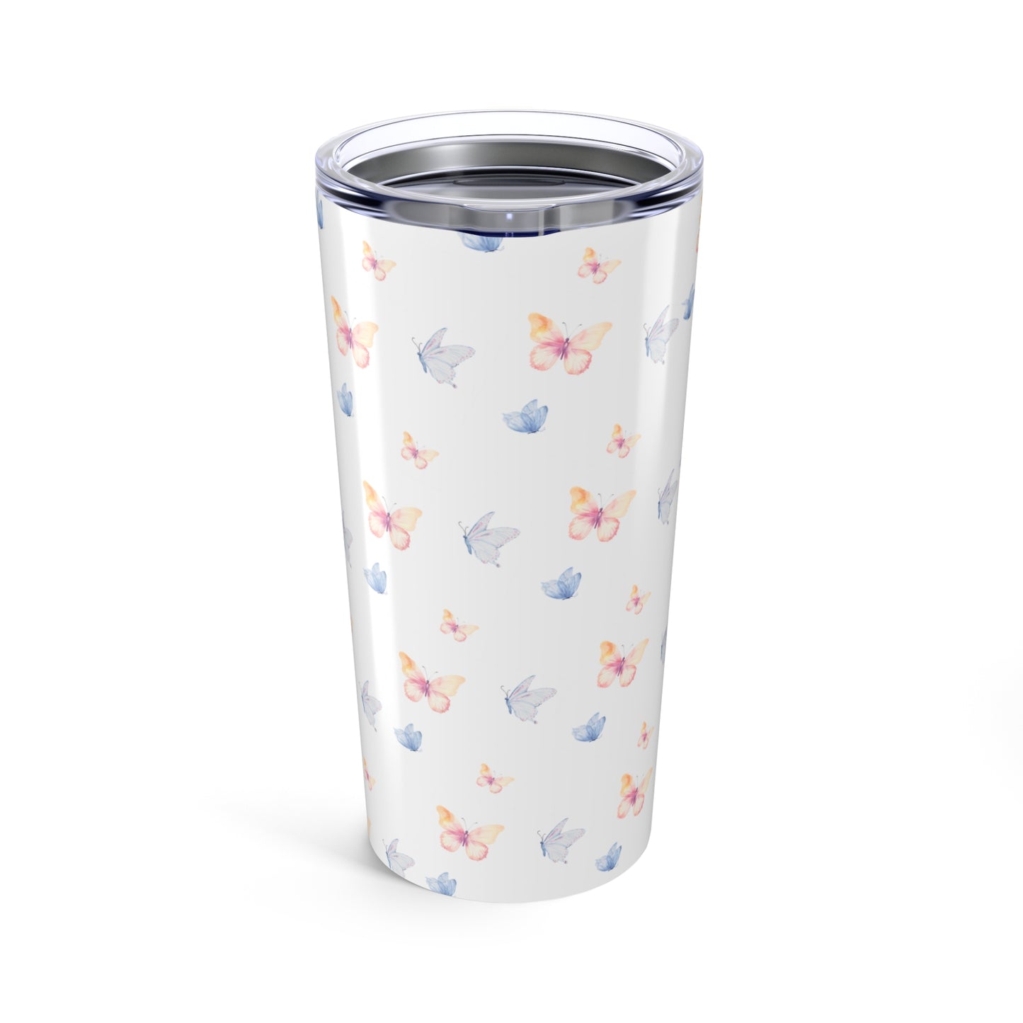 VINTAGE BUTTERFLIES TUMBLER