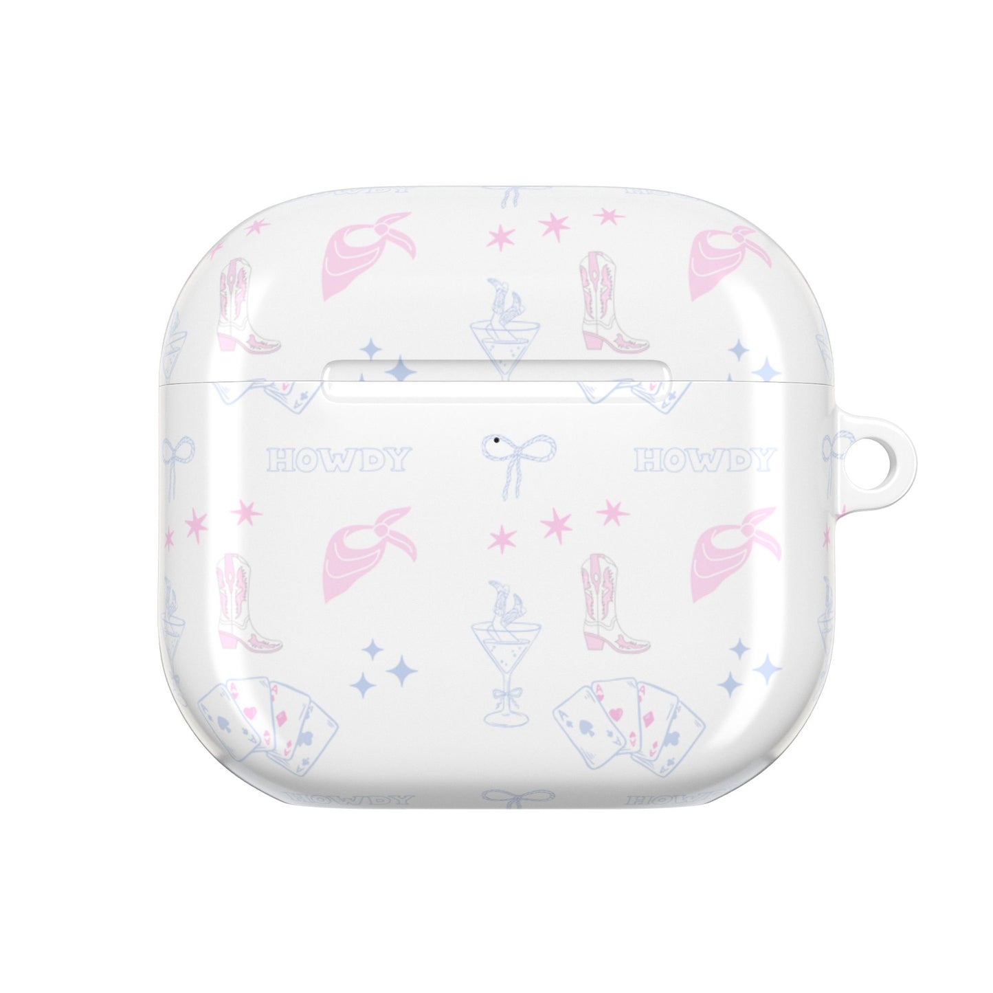 HOWDY COUNTRY COWGIRL AIRPOD CASE