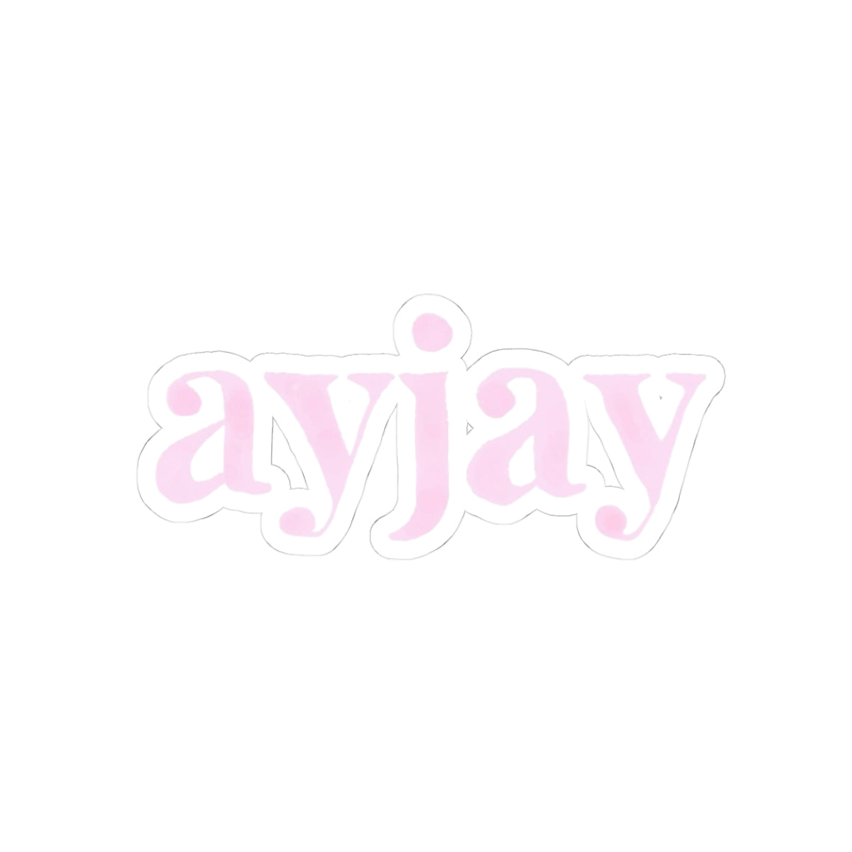 AYJAY LOGO STICKER