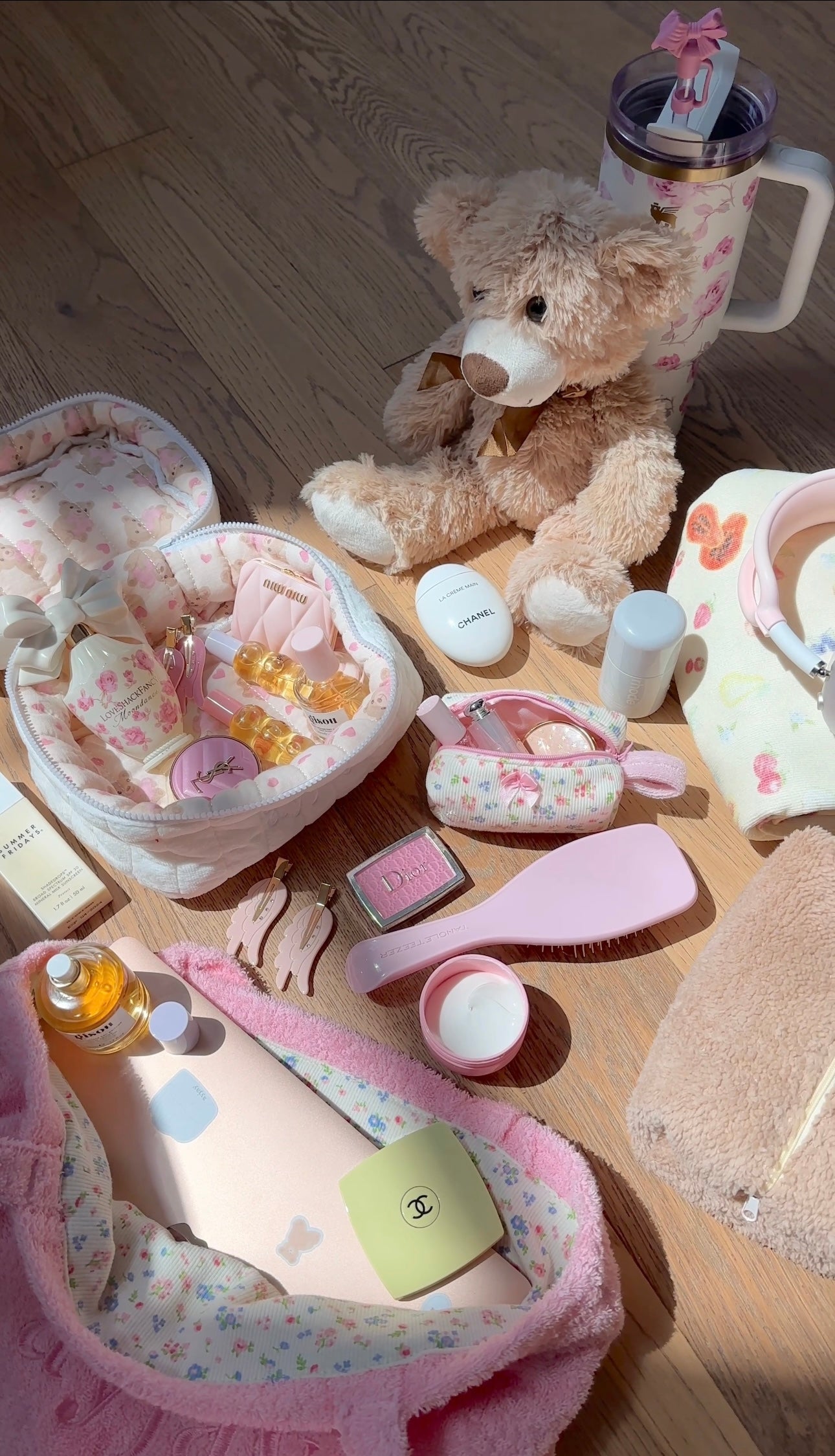 CLOUD TEDDY VANITY BAG
