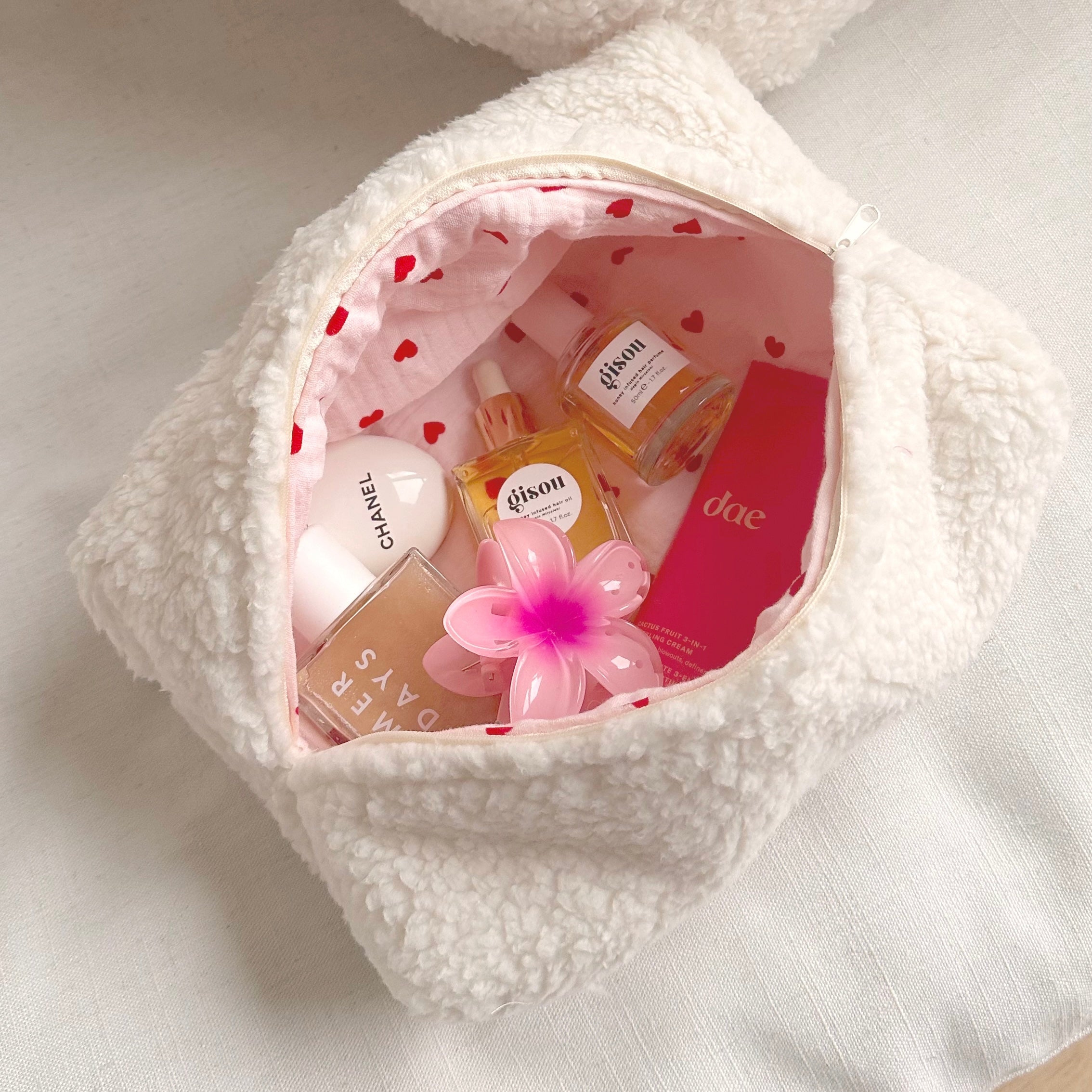CREAM SOFT TEDDY GALENTINE-AYJAY