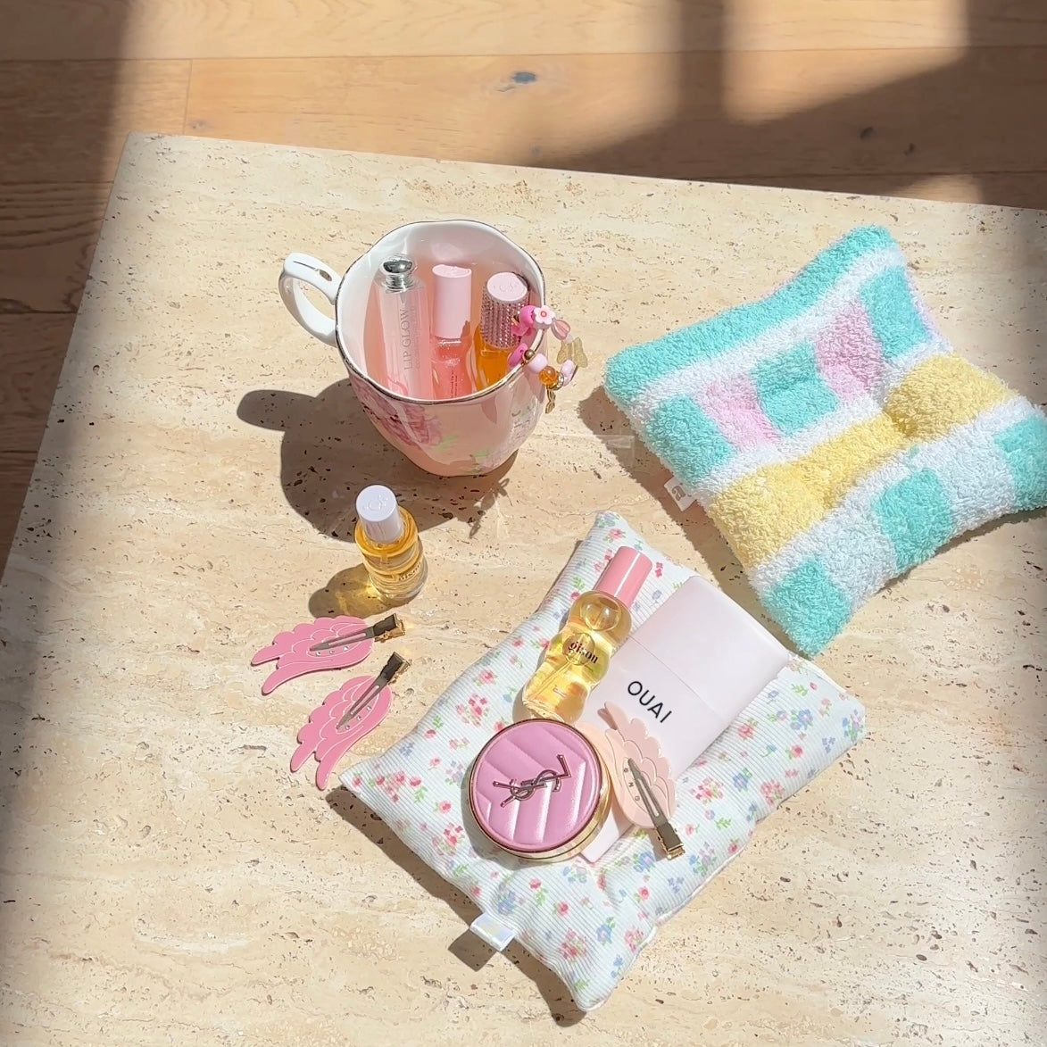 VINTAGE TEDDY STRIPES CLOUD COASTER