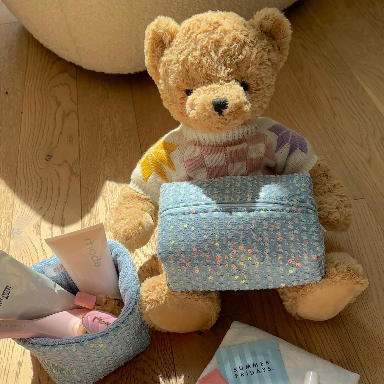 LIMITED EDITION DENIM SPARKLE ORGANIZER