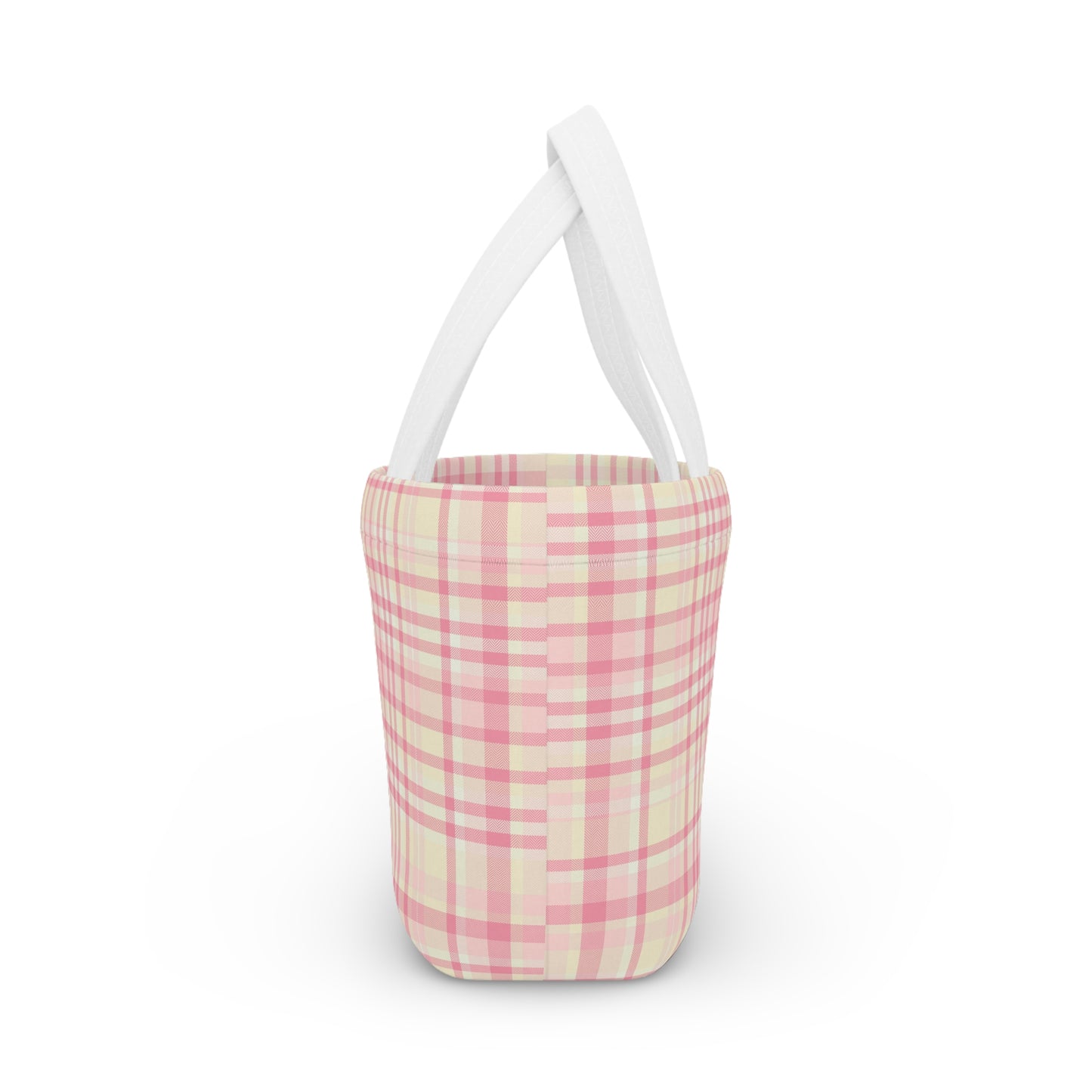 SORBET PLAID LUNCH BOX BAG