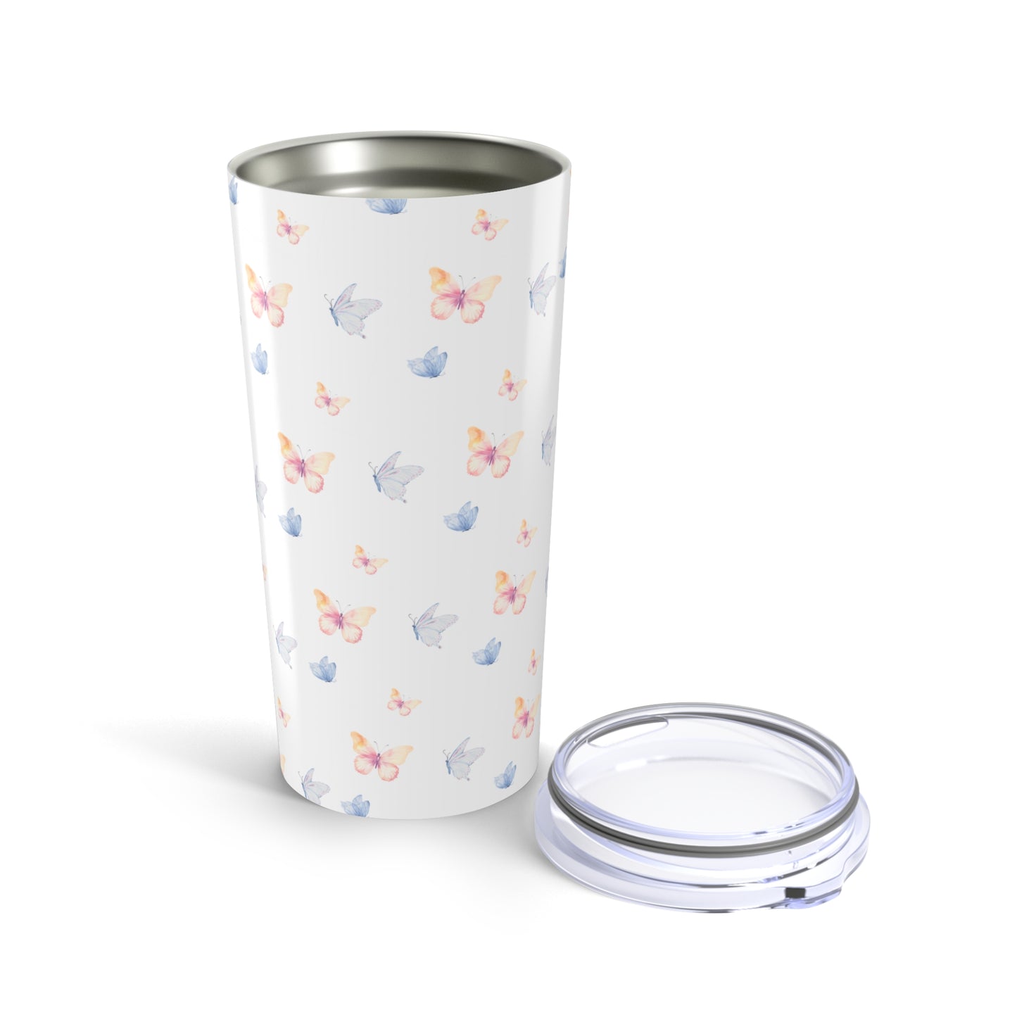VINTAGE BUTTERFLIES TUMBLER