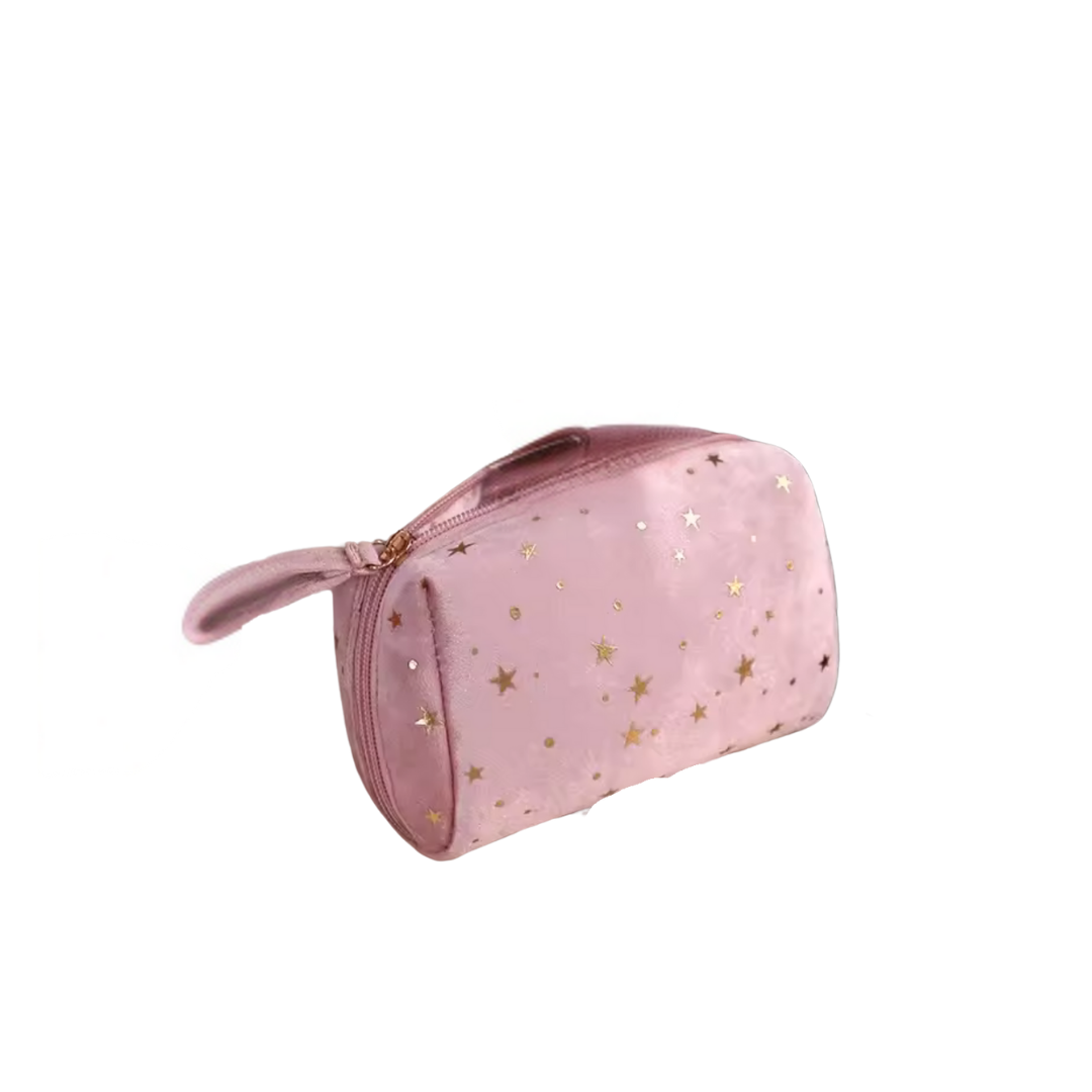 LIMITED EDITION VELVET STAR HOLIDAY MAKEUP BAG