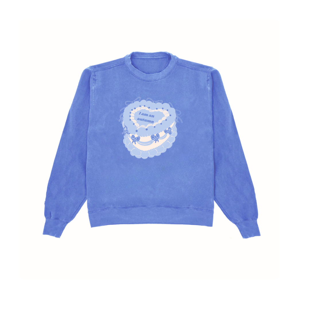 I AM AN AUTUMN BLUE SWEATSHIRT