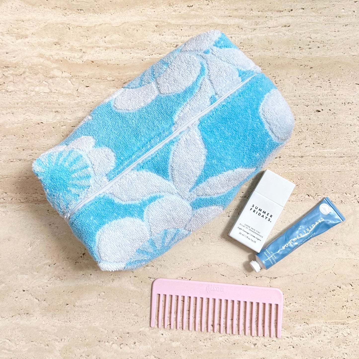VINTAGE TEDDY BLUE DAISY-AYJAY