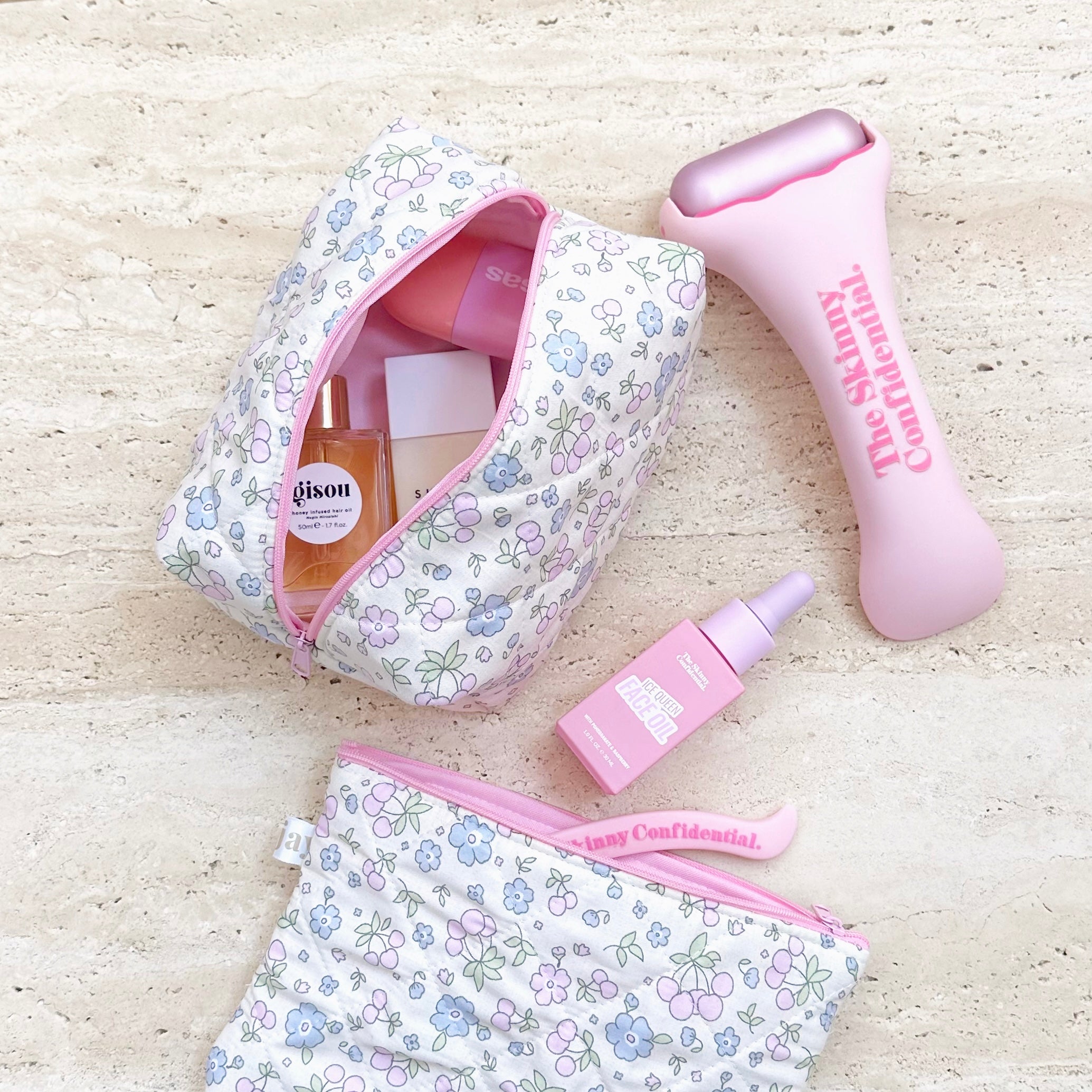 SUMMER FLORAL MAKE-UP BAG-AYJAY
