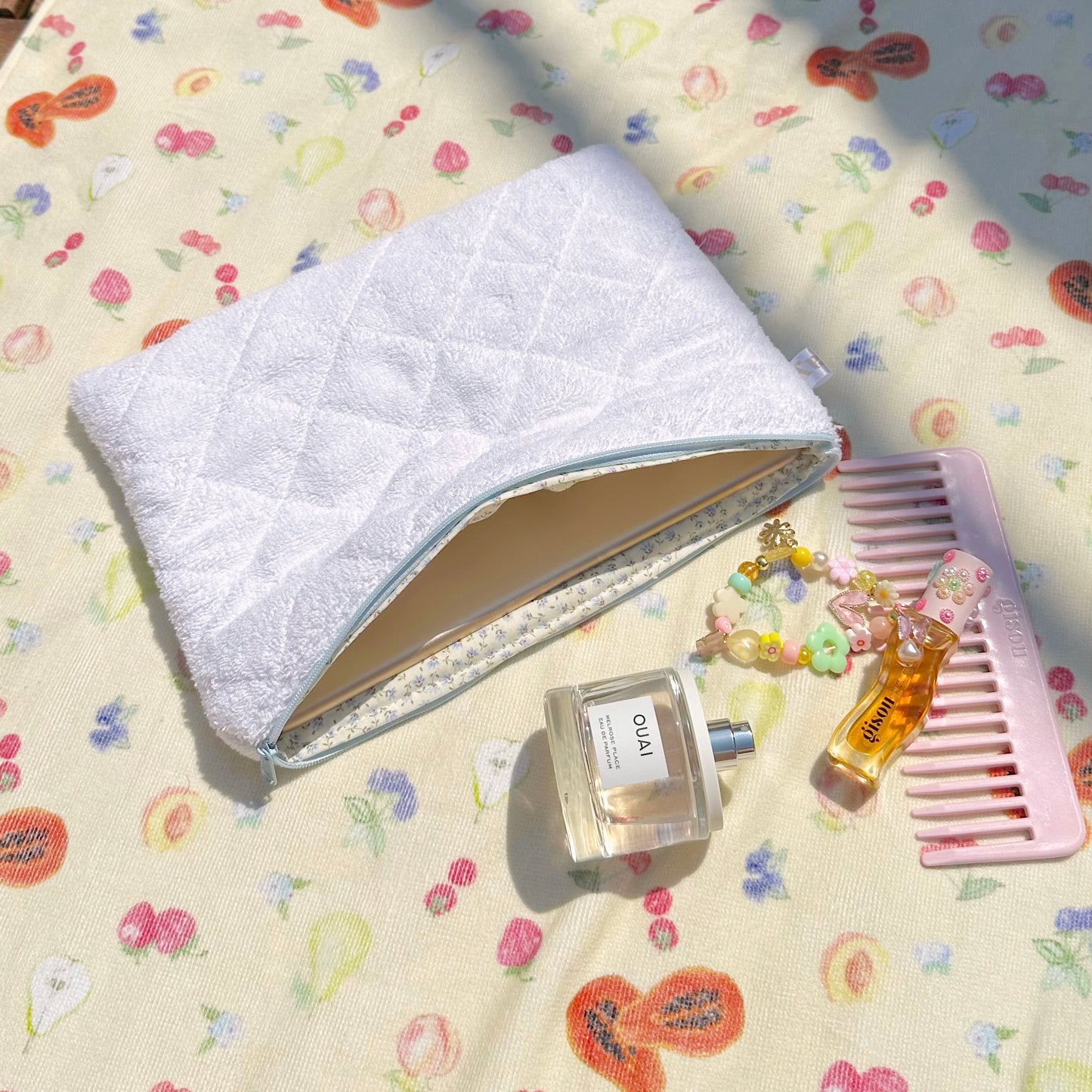 WHITE TEDDY IPAD SLEEVE-AYJAY