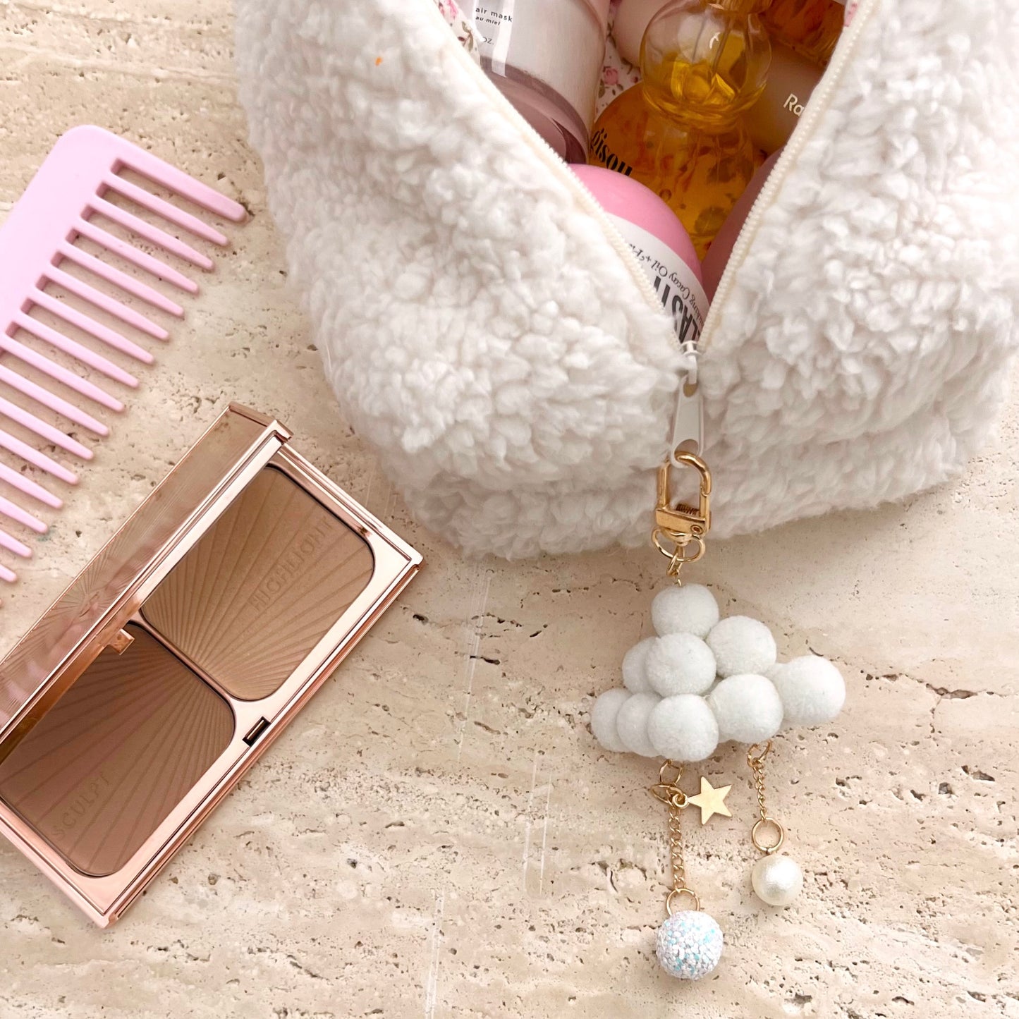 IVORY CLOUD BAG CHARM-AYJAY