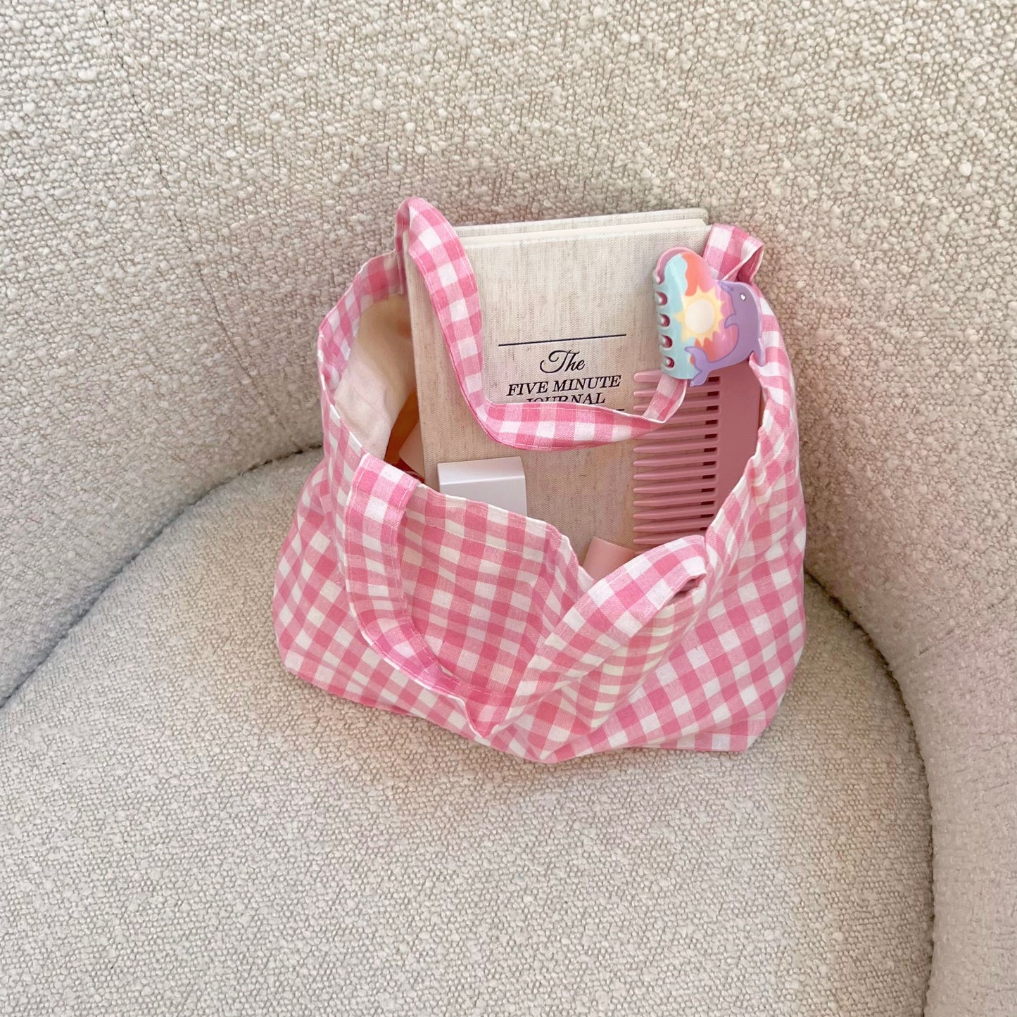 PINK CUTE LUNCH BAG BOX TOTE BAG