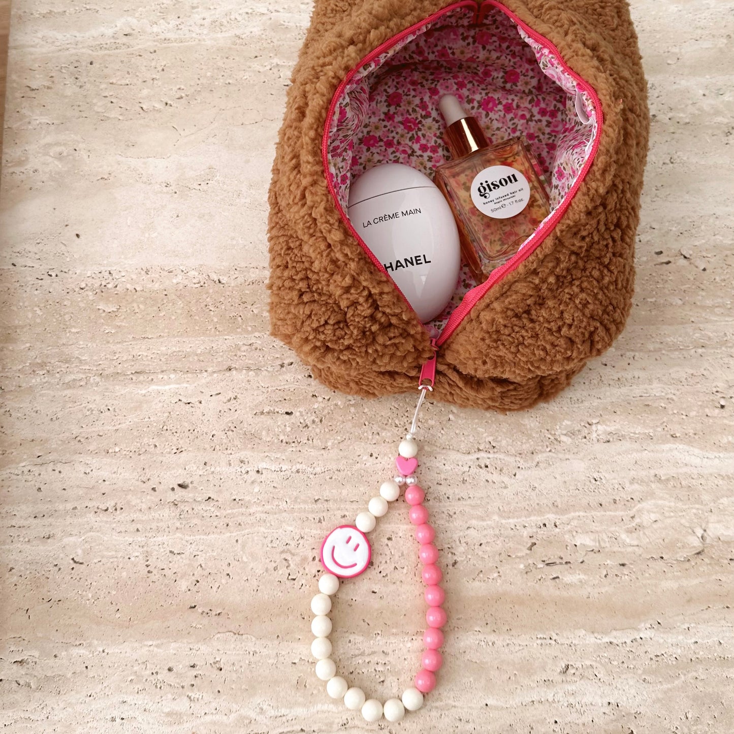 DARK PINK SMILEY CHARM-AYJAY