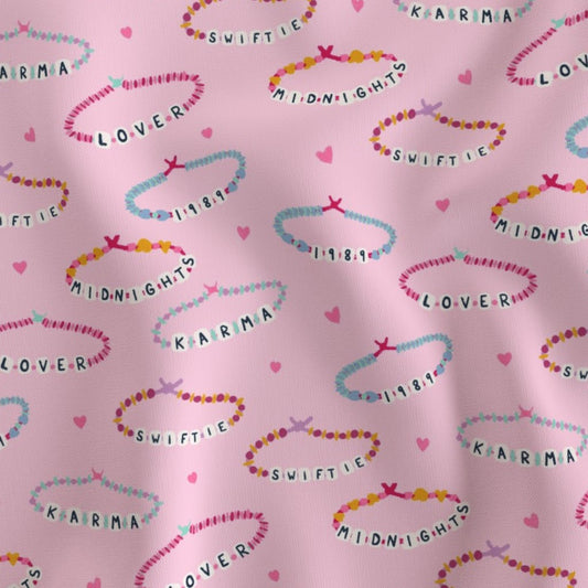 PINK FRIENDSHIP CONCERT BRACELETS