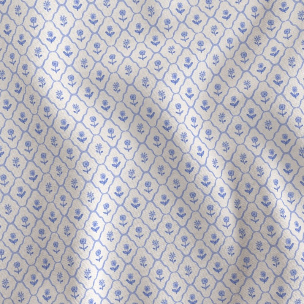 FLORAL BLUE TILES