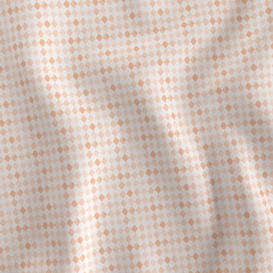 SOFT CORAL DIAMOND PRINT