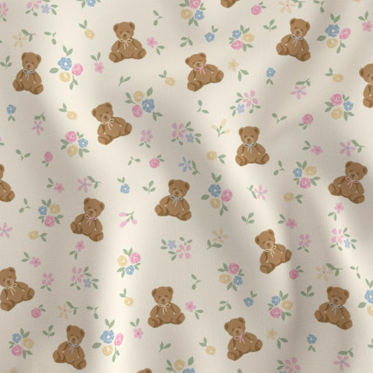 FLORAL TEDDY BEAR