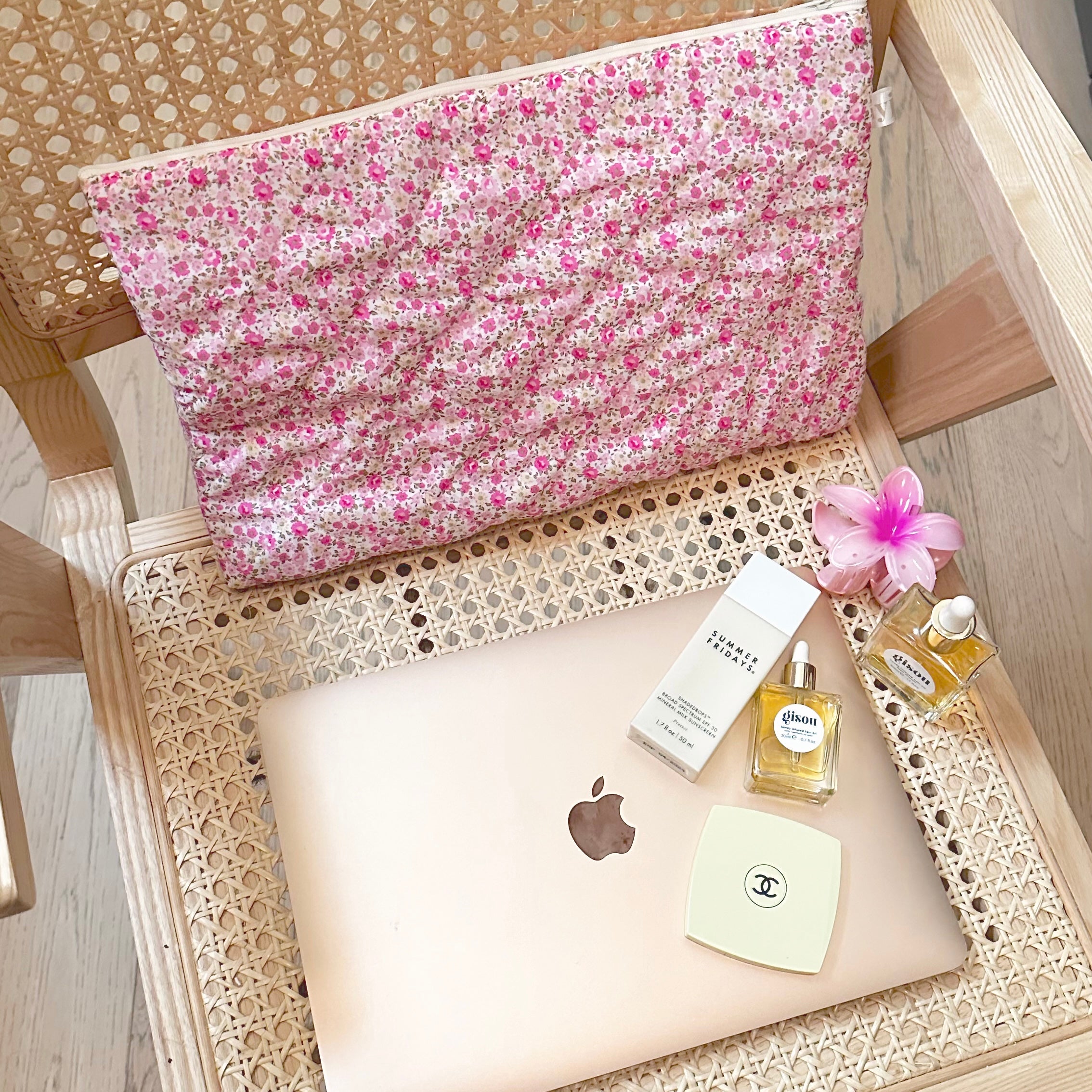 DARK PINK LAPTOP SLEEVE-AYJAY