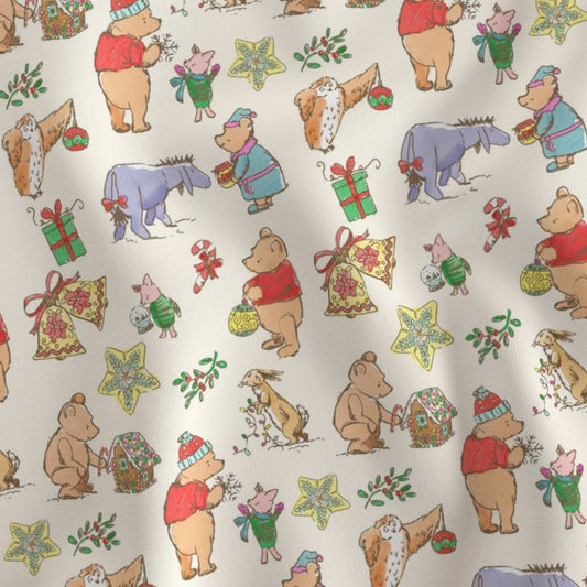IVORY WINNIE THE POOH CHRISTMAS