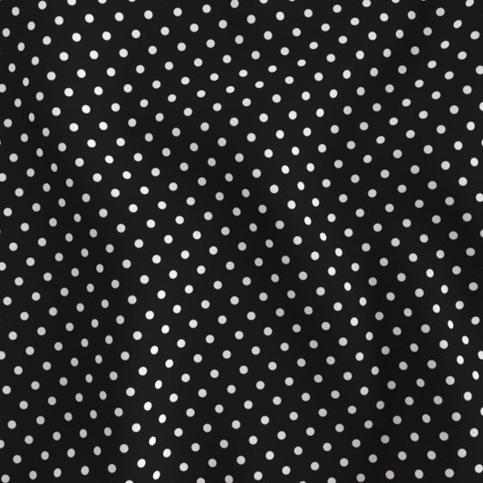 DOTTY BLACK & WHITE POLKA DOT