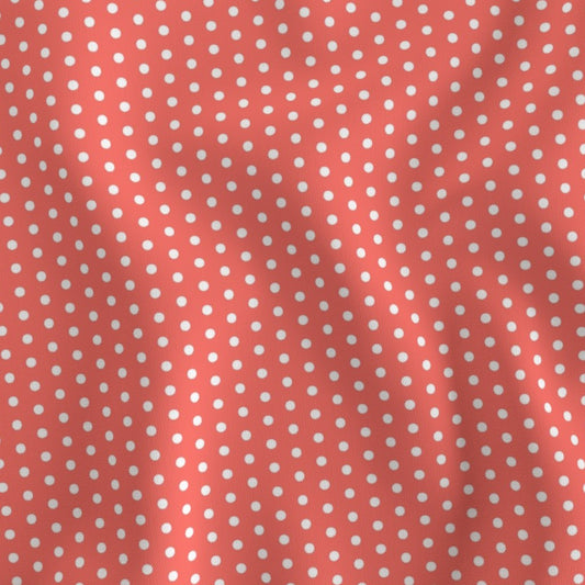 DOTTY CORAL POLKA DOT