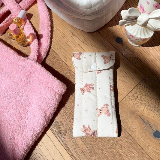 TEDDY BEAR BRUSH POUCH