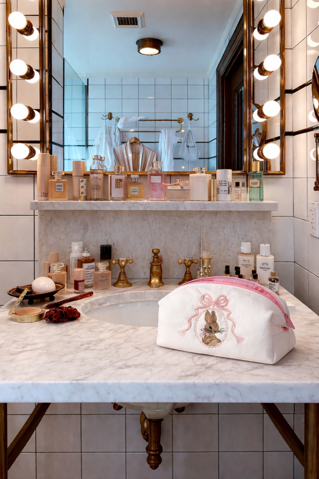 LIMITED EDITION EASTER BUNNY COQUETTE MAKEUP BAG