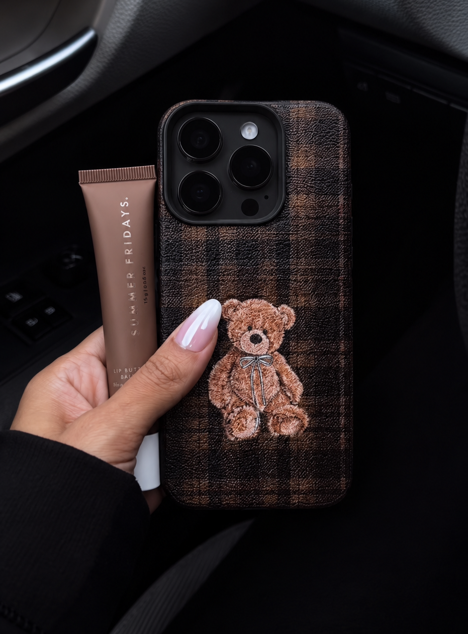 BROWNSTONE TEDDY PHONE CASE