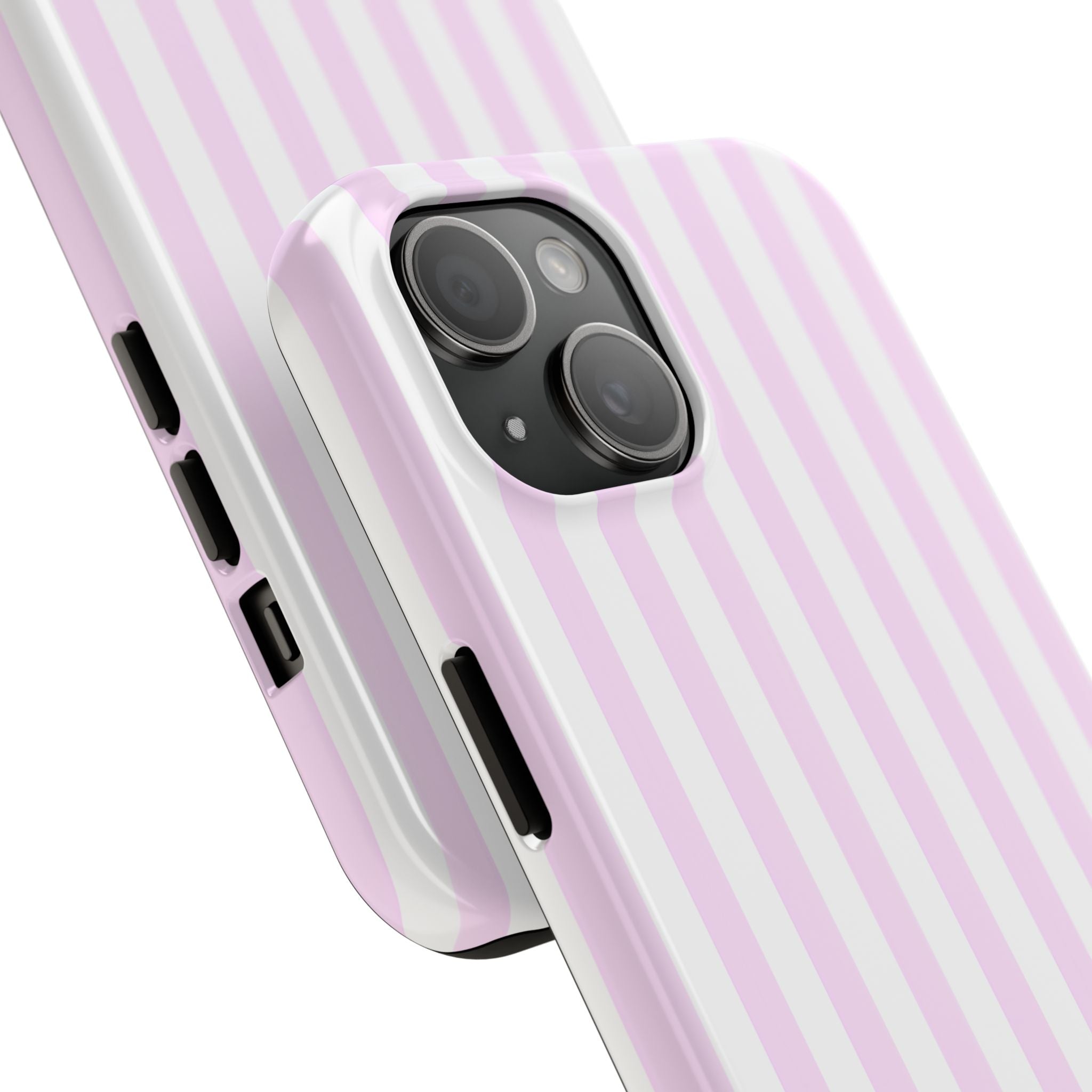 COTTON CANDY STRIPES PHONE CASE