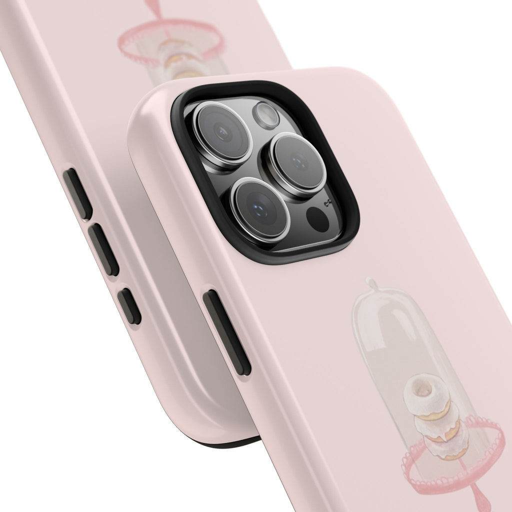 PINK DONUT STACK PHONE CASE