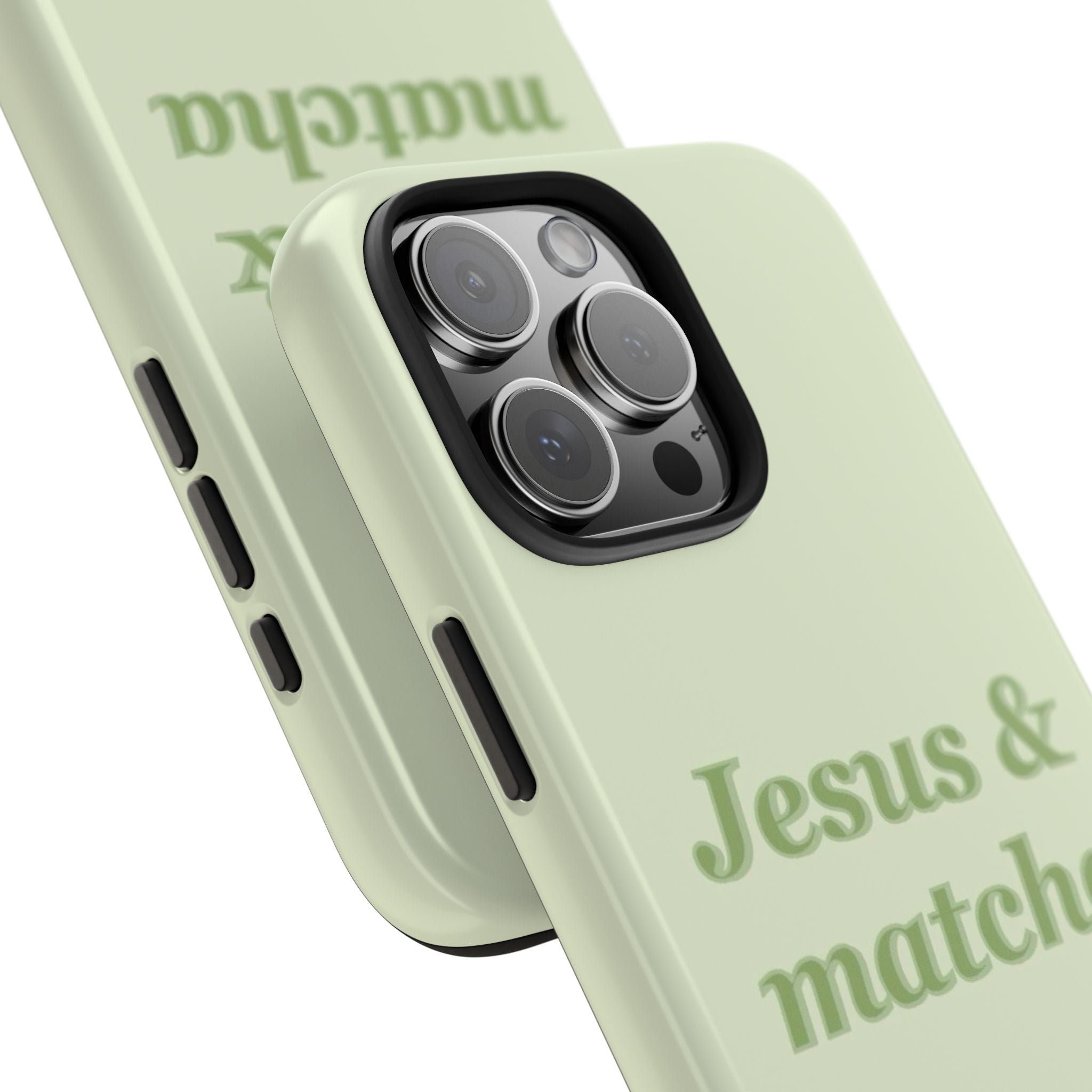 JESUS & MATCHA PHONE CASE