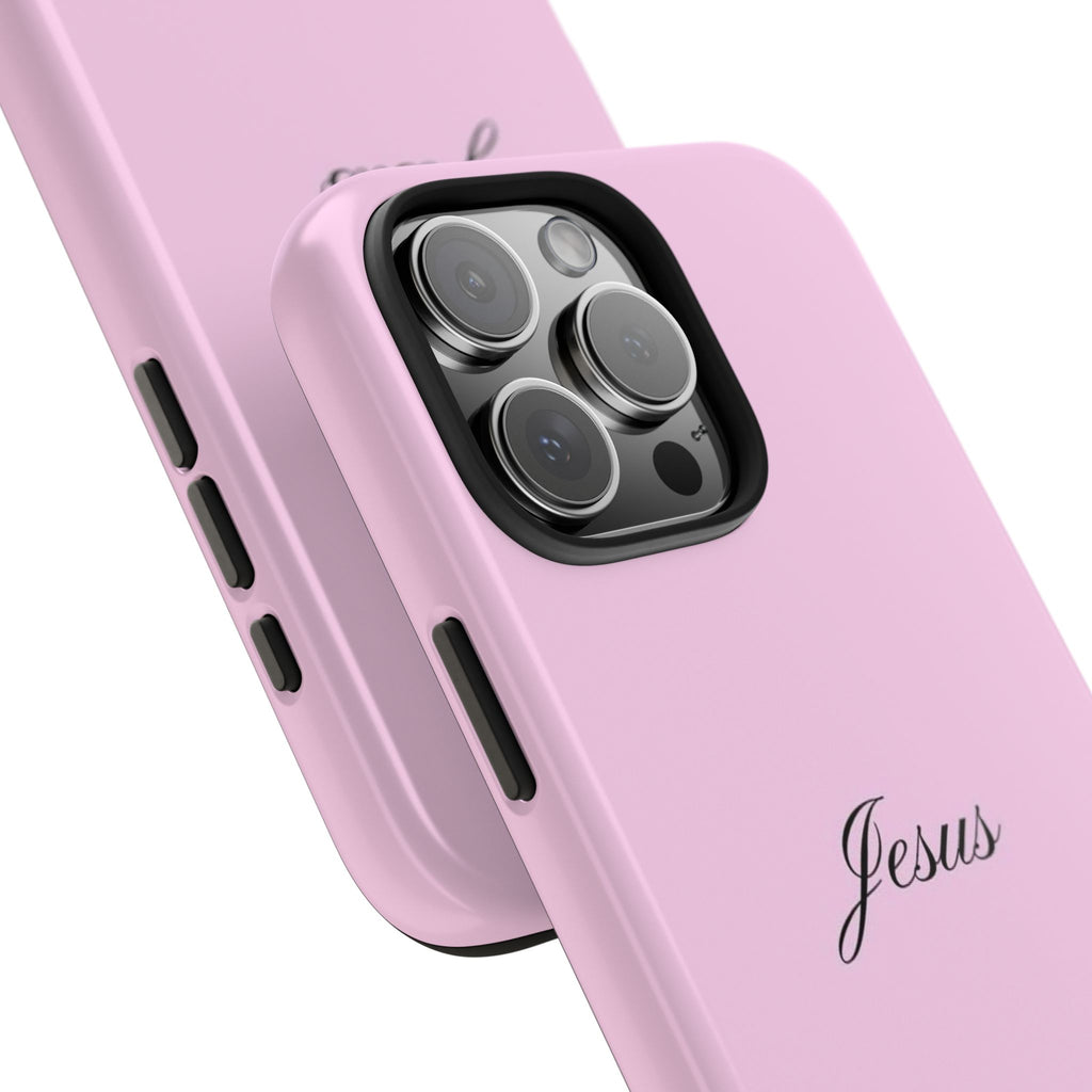PINK JESUS PHONE CASE