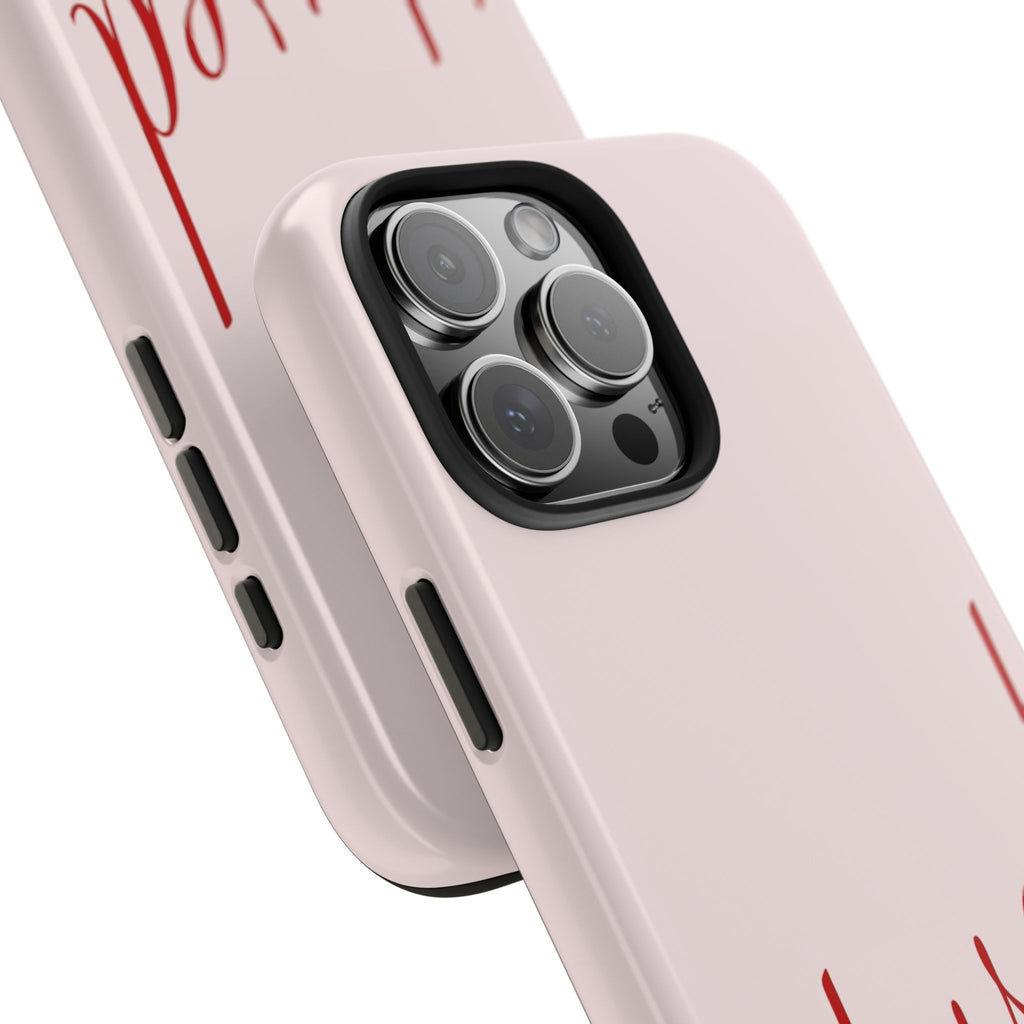 LIGHT PINK BLESSED PHONE CASE