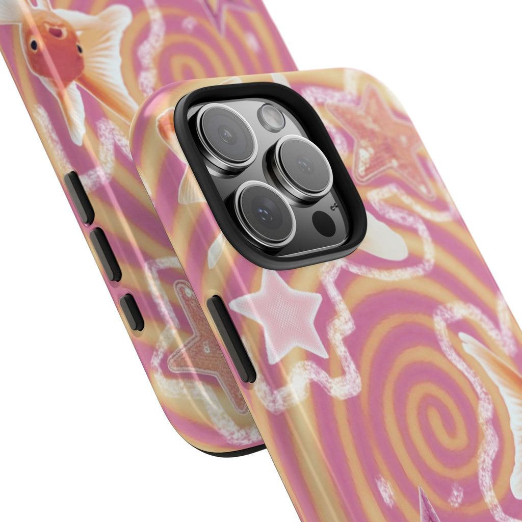 ELECTRIC TIDE FINS & STARS PHONE CASE