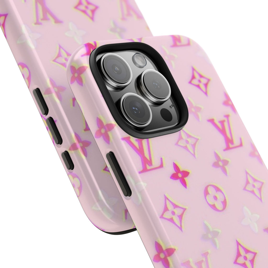 BABY PINK LV PHONE CASE