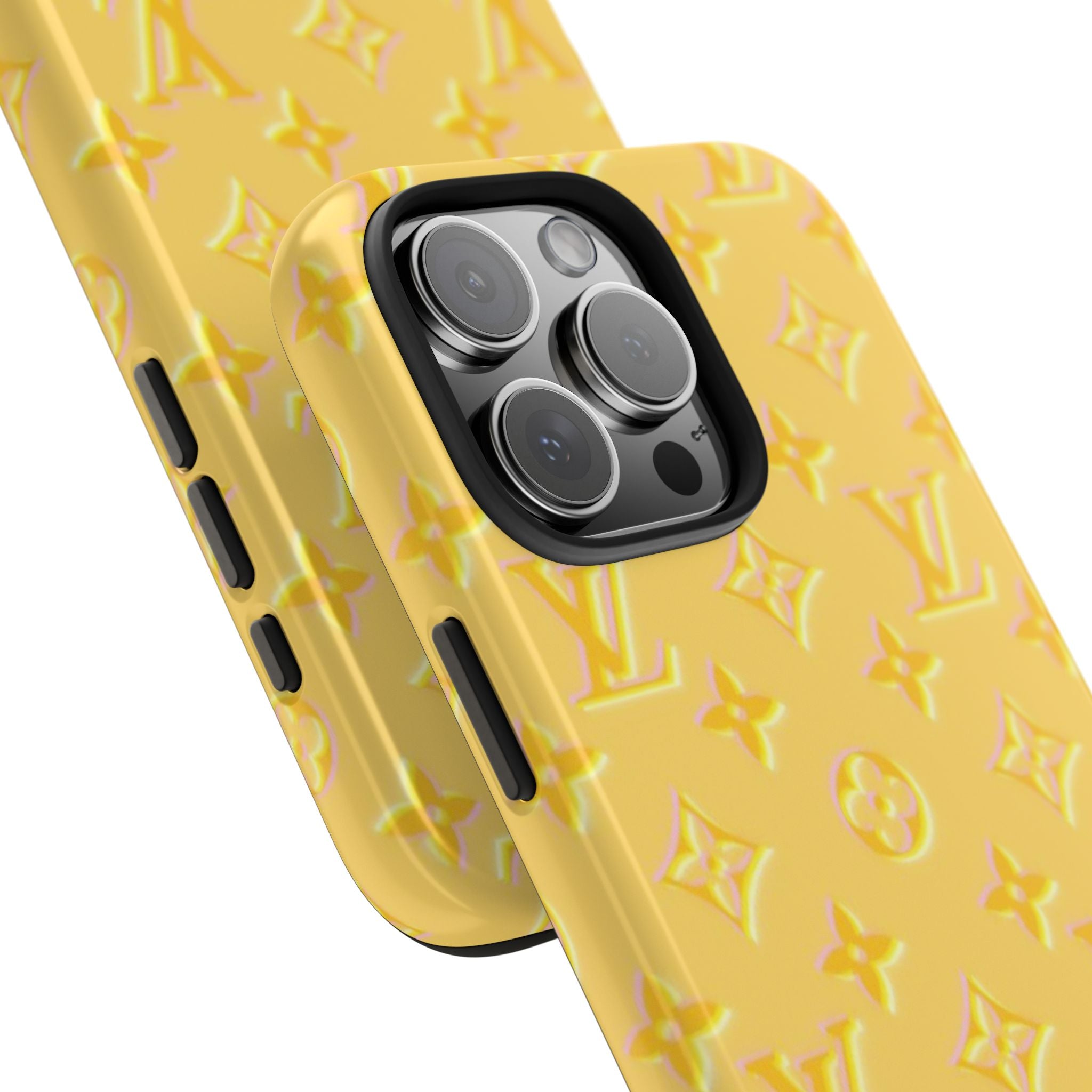 YELLOW LV PHONE CASE