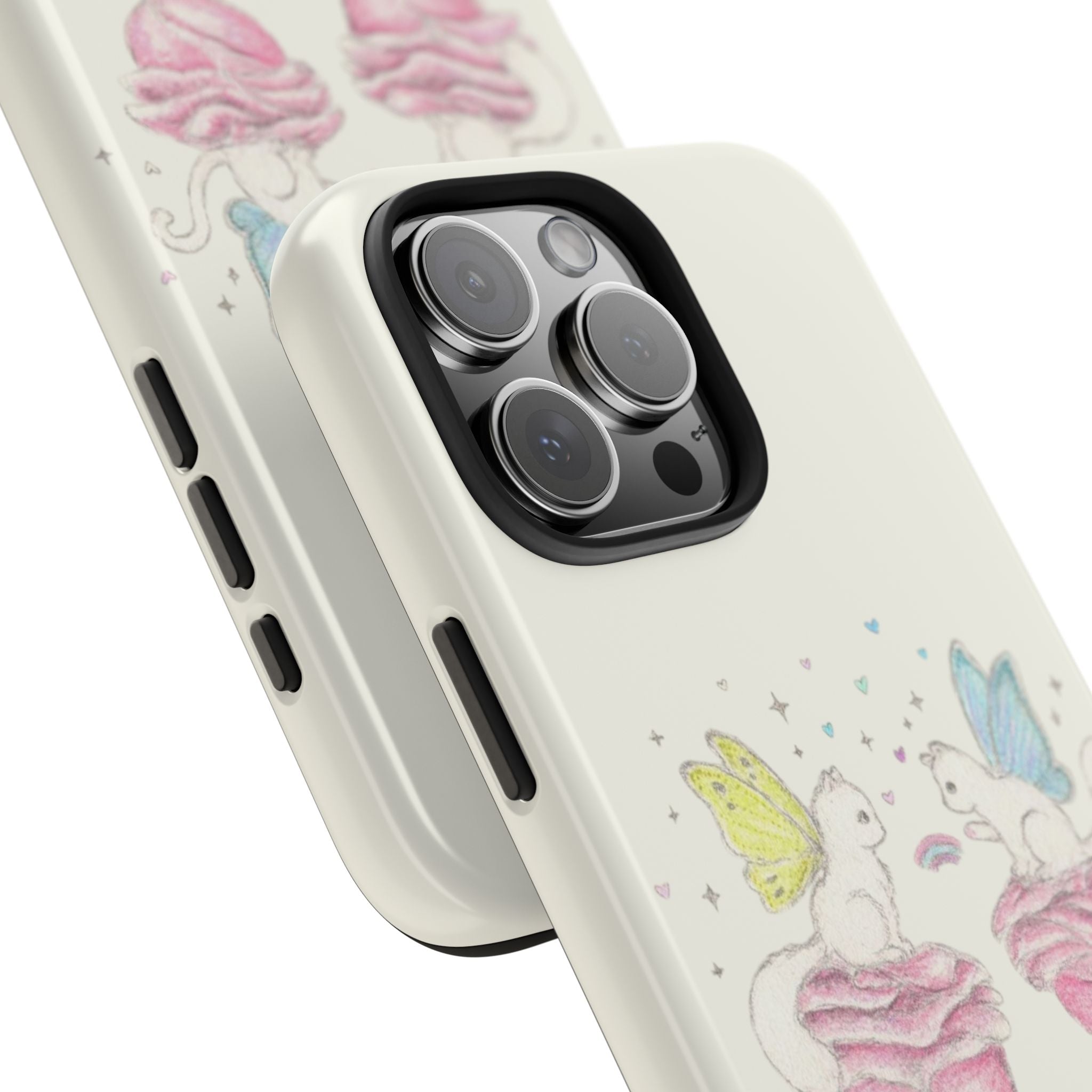 WHIMSY CATS PHONE CASE