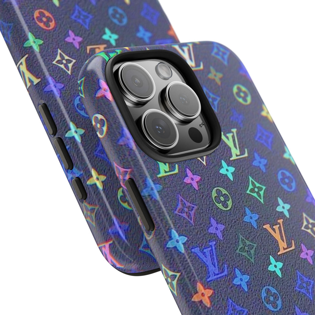 STEEL BLUE LV PHONE CASE
