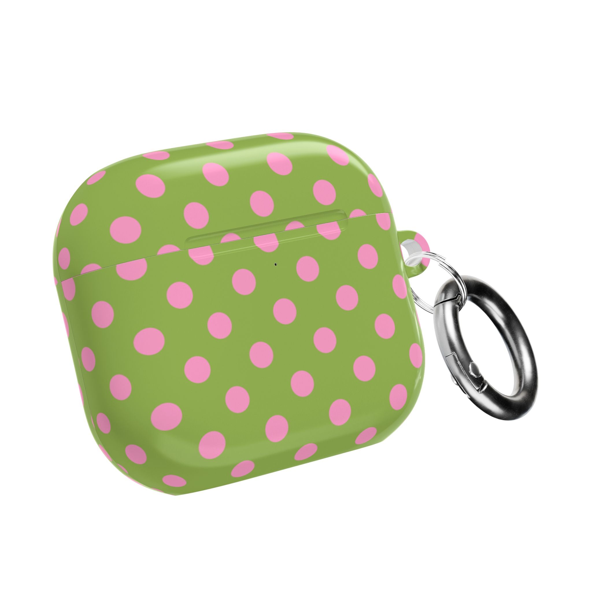 STRAWBERRY MATCHA POLKA DOTS AIRPOD CASE