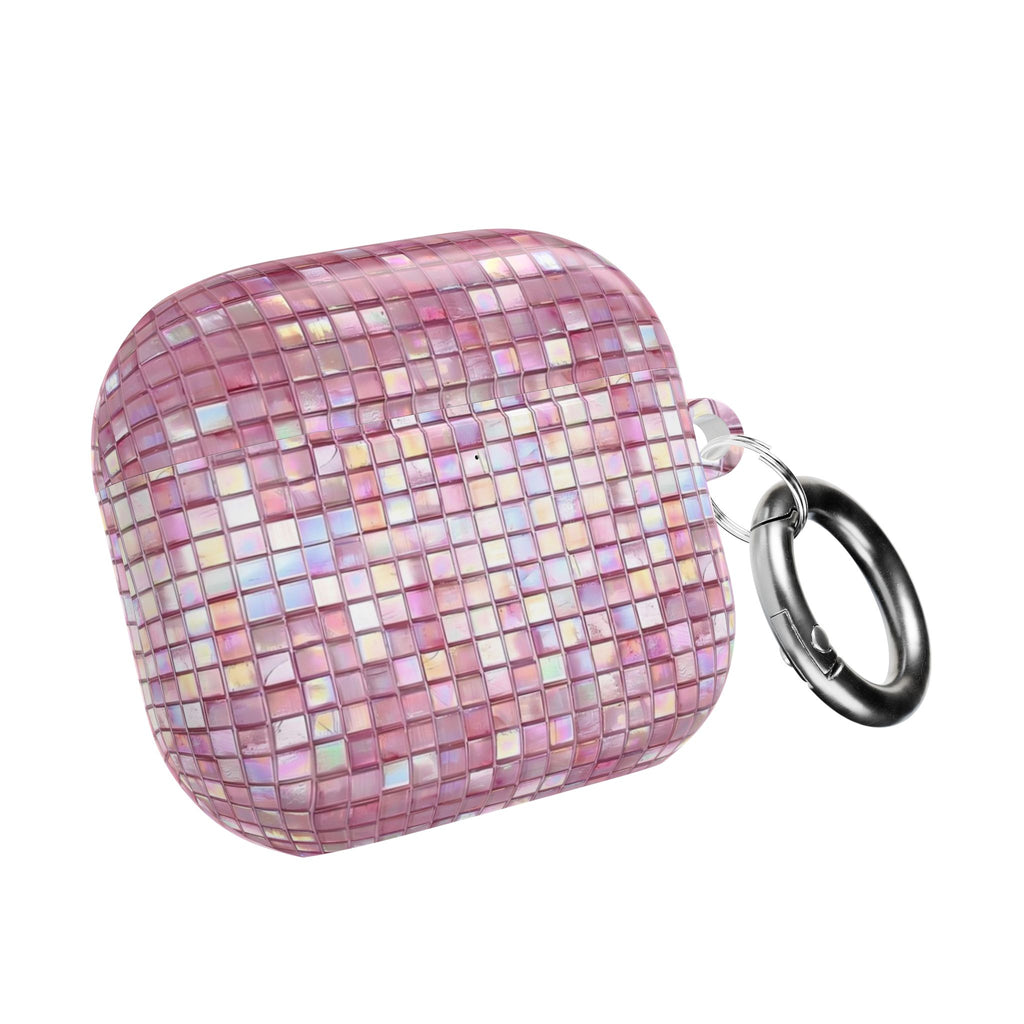 PINK MOSAIC AIRPOD CASE